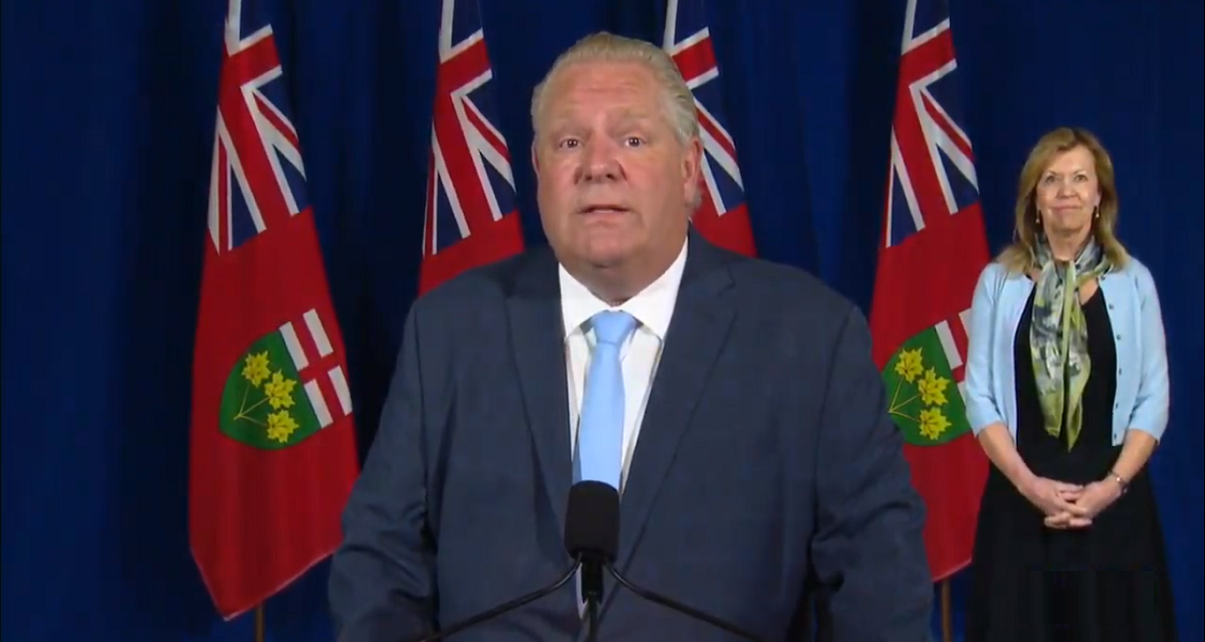 Ford Government confirms 190 new cases of COVID-19 in Ontario