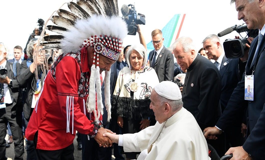 Pope Francis, Kicks Off First Day Of Historic Visit To Canada